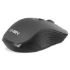 SVEN RX-560SW Wireless, Optical Mouse, 2.4GHz, Nano Receiver, 800/1200/1600dpi, 5+1(scroll wheel) Silent buttons, Switching DPI modes, Rubber scroll wheel, Gray