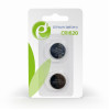 Gembird Button cell CR1620, 2pcs, High performance and long lifetime