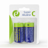 Gembird Alcaline Battery C-cell LR14 1.5V, 2pcs, High performance and long lifetime Gembird Alcaline Battery C-cell LR14 1.5V, 2pcs, High performance and long lifetime