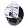 Gembird MP-GEL-BK, Gel mouse pad with wrist support, black