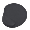 Gembird MP-GEL-BK, Gel mouse pad with wrist support, black