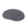 Gembird MP-GEL-GR, Gel mouse pad with wrist support, grey Gembird MP-GEL-GR, Gel mouse pad with wrist support, grey