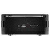 SVEN SRP-555 Black-Silver, FM/AM/SW Radio, 3W RMS, built-in audio files player from USB-fash, microSD and SD card storage devices, telescopic swivel antenna
