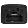 SVEN SRP-555 Black-Silver, FM/AM/SW Radio, 3W RMS, built-in audio files player from USB-fash, microSD and SD card storage devices, telescopic swivel antenna