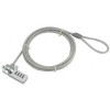 Gembird LK-CL-01 Cable lock for notebooks (4-digit combination), 4 mm steel cable Gembird LK-CL-01 Cable lock for notebooks (4-digit combination), 4 mm steel cable