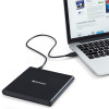 External Slimline CD/DVD Writer VERBATIM