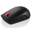 Lenovo ThinkPad Essential Wireless Mouse - 1,200 DPI optical sensor, 2.4GHz wireless via USB-A nano receiver, 3 buttons, full-size ambidextrous design, AA Lenovo ThinkPad Essential Wireless Mouse - 1,200 DPI optical sensor, 2.4GHz wireless via USB-A nano receiver, 3 buttons, full-size ambidextrous design, AA
