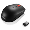 Lenovo ThinkPad Essential Wireless Mouse - 1,200 DPI optical sensor, 2.4GHz wireless via USB-A nano receiver, 3 buttons, full-size ambidextrous design, AA Lenovo ThinkPad Essential Wireless Mouse - 1,200 DPI optical sensor, 2.4GHz wireless via USB-A nano receiver, 3 buttons, full-size ambidextrous design, AA