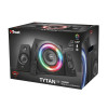 Игровые Колонки 2.1 Trust GXT 629 Tytan, Black / 120W / 3,5 AUX / RGB Illuminated Игровые Колонки 2.1 Trust GXT 629 Tytan, Black / 120W / 3,5 AUX / RGB Illuminated