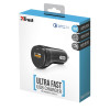 USB Car Charger - Trust Ultra-Fast (18W) USB Car Charger with QC3.0 and auto-detect, Output: QC3.0 mode with 5V/3A – 9V/2A – 12V/1.5A and auto-detect mode with USB Car Charger - Trust Ultra-Fast (18W) USB Car Charger with QC3.0 and auto-detect, Output: QC3.0 mode with 5V/3A – 9V/2A – 12V/1.5A and auto-detect mode with