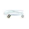 Cable 8-pin 1m - CC-USB2-AMLMM-1M, Magnetic USB 2.0 to 8-pin male connector cable, silver, 1 m Cable 8-pin 1m - CC-USB2-AMLMM-1M, Magnetic USB 2.0 to 8-pin male connector cable, silver, 1 m