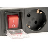 Gembird EG-PDU-014, Power distribution unit (PDU), 8 Schuko sockets, 1U, 16A, 3 m cable