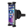 Car Holder Trust Rheno, Universal car holder for phones and tablets to attach to your headrest, Adjustable fixing clamp firmly holds most phones and tablets