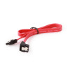 SATA Data Cable - 0.1m - Cablexpert CC-SATAM-DATA90-0.1M, Serial ATA III 10cm data cable with 90 degree bent connector, bulk packing, metal clips SATA Data Cable - 0.1m - Cablexpert CC-SATAM-DATA90-0.1M, Serial ATA III 10cm data cable with 90 degree bent connector, bulk packing, metal clips