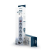 Gembird Surge Protector SPG3-B-10C, 5 Sockets, 3m, up to 250V AC, 16 A, safety class IP20, Grey Gembird Surge Protector SPG3-B-10C, 5 Sockets, 3m, up to 250V AC, 16 A, safety class IP20, Grey