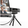 Trust Teza 4K Ultra HD Webcam, Advanced 4K Ultra HD webcam with a 74° field of view, 30 fps, two stereo integrated microphones, Automatic white balance, Auto Trust Teza 4K Ultra HD Webcam, Advanced 4K Ultra HD webcam with a 74° field of view, 30 fps, two stereo integrated microphones, Automatic white balance, Auto