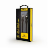 Cable Type-C to Type-C - 1.5 m - Cablexpert CC-USB2-CMCM100-1.5M, 100 W Type-C Power Delivery (PD) charging & data cable, 1.5 m, Black Cable Type-C to Type-C - 1.5 m - Cablexpert CC-USB2-CMCM100-1.5M, 100 W Type-C Power Delivery (PD) charging & data cable, 1.5 m, Black
