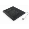 Gembird NBS-1F15-04, Notebook cooling stand, up to 15.6”, LED backlight in fans, Large 12 cm cooling fan, 1000 RPM (± 10 %), Black Gembird NBS-1F15-04, Notebook cooling stand, up to 15.6”, LED backlight in fans, Large 12 cm cooling fan, 1000 RPM (± 10 %), Black