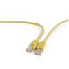 UTP Cat.5e Patch cord, 0.25m, Yellow UTP Cat.5e Patch cord, 0.25m, Yellow