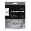UTP Cat6 Patch cord, 5 m, Grey UTP Cat6 Patch cord, 5 m, Grey