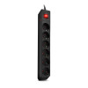 Surge Protector SVEN Optima, 6 Sockets with children protection, 5m, Black Surge Protector SVEN Optima, 6 Sockets with children protection, 5m, Black
