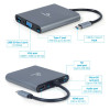 Adaptor Multiport Gembird A-CM-COMBO6-01/ USB-C/ USB-A/ 1xUSB-C/ HDMI/ VGA/ miniJack 3.5mm/ SD/ microSD Adaptor Multiport Gembird A-CM-COMBO6-01/ USB-C/ USB-A/ 1xUSB-C/ HDMI/ VGA/ miniJack 3.5mm/ SD/ microSD