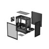 Carcasa DEEPCOOL CH370 / w/oPSU / Side-Window / 1x120mm / ATX / Black Carcasa DEEPCOOL CH370 / w/oPSU / Side-Window / 1x120mm / ATX / Black