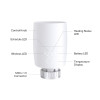 Supapa termostatica inteligenta pentru calorifer TP-LINK Kasa KE100, White Supapa termostatica inteligenta pentru calorifer TP-LINK Kasa KE100, White