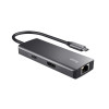 Adaptor Multiport Trust Dalyx/ USB-C/ 2xUSB-A/ 2xUSB-C/ HDMI/ RJ45/ SD