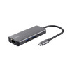Adaptor Multiport Trust Dalyx/ USB-C/ 2xUSB-A/ 2xUSB-C/ HDMI/ RJ45/ SD