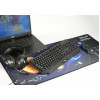 Gembird Mouse pad MP-SOLARSYSTEM-XL-01 COSMOS, Gaming, Extra wide pad surface size 350 x 900 mm, Material: natural rubber foam + fabric, Black