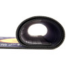 Gembird Mouse pad MP-SOLARSYSTEM-XL-01 COSMOS, Gaming, Extra wide pad surface size 350 x 900 mm, Material: natural rubber foam + fabric, Black