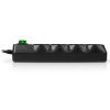 Surge Protector SVEN SF-08E / 8 Sockets / 5,0m / Black Surge Protector SVEN SF-08E / 8 Sockets / 5,0m / Black