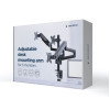 Suport reglabil pentru 3 monitoare cu montare pe birou (rotativ) 13”-27”, Gembird MA-DA3-01