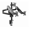 Suport reglabil pentru 3 monitoare cu montare pe birou (rotativ) 13”-27”, Gembird MA-DA3-01
