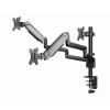 Suport reglabil pentru 3 monitoare cu montare pe birou (rotativ) 13”-27”, Gembird MA-DA3-01