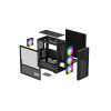 Carcasa DEEPCOOL CH560 DIGITAL / w/oPSU / Side-Window / Digital screen / 4x120mm ARG / ATX / Black Carcasa DEEPCOOL CH560 DIGITAL / w/oPSU / Side-Window / Digital screen / 4x120mm ARG / ATX / Black