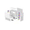 Carcasa DEEPCOOL CH560 WH DIGITAL / w/oPSU / Side-Window / Digital screen / 4x120mm ARG / ATX / White