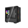 Carcasa DEEPCOOL CC360 ARGB / w/oPSU / Side panel / 3x120mm ARGB fans / ATX / Black Carcasa DEEPCOOL CC360 ARGB / w/oPSU / Side panel / 3x120mm ARGB fans / ATX / Black