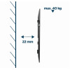 Настенное крепление для телевизора (фиксированное), 37”-70” Gembird ”WM-70F-02”, Back Настенное крепление для телевизора (фиксированное), 37”-70” Gembird ”WM-70F-02”, Back