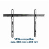 Настенное крепление для телевизора (фиксированное), 37”-70” Gembird ”WM-70F-02”, Back Настенное крепление для телевизора (фиксированное), 37”-70” Gembird ”WM-70F-02”, Back