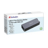 Док-станция Verbatim Pro /15 портов / 8K HDMI / USB 10Ggps / USB-C 100W