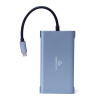 Adaptor Multiport Gembird A-CM-COMBO7-01/ USB-C/ 3xUSB-A/ 1xUSB-C (PD 100W)/ HDMI/ VGA/ miniJack 3.5mm/ SD/ microSD Adaptor Multiport Gembird A-CM-COMBO7-01/ USB-C/ 3xUSB-A/ 1xUSB-C (PD 100W)/ HDMI/ VGA/ miniJack 3.5mm/ SD/ microSD