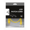 UTP Cat.5e Patch cord, 0.5m, Yellow UTP Cat.5e Patch cord, 0.5m, Yellow