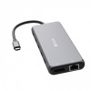 Многопортовый Адаптер Verbatim CMH-13/ USB-С/ 3xUSB-A 3.2/ 1xUSB-A 3.2(Gen2)/ 2xUSB-A/ 2xUSB-C/ 2xHDMI/ 1xDP/ RJ45 Многопортовый Адаптер Verbatim CMH-13/ USB-С/ 3xUSB-A 3.2/ 1xUSB-A 3.2(Gen2)/ 2xUSB-A/ 2xUSB-C/ 2xHDMI/ 1xDP/ RJ45