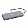 Adaptor Multiport Verbatim CMH-14/ USB-С/ 3xUSB-A 3.2/ 2xUSB-A/ 1xUSB-C PD(100W)/ 2xHDMI/ 1xVGA/ RJ45/ SD/ microSD Adaptor Multiport Verbatim CMH-14/ USB-С/ 3xUSB-A 3.2/ 2xUSB-A/ 1xUSB-C PD(100W)/ 2xHDMI/ 1xVGA/ RJ45/ SD/ microSD
