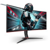 34.0” Игровой Монитор AOC CU34G2XP/BK/ Curved/ 4K/ 1ms/ 180Hz/ Black
