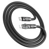 Кабель Type-C на Lighning HOCO “U118 Triumph” / 1.2m / Zinc alloy / 27W / Black Кабель Type-C на Lighning HOCO “U118 Triumph” / 1.2m / Zinc alloy / 27W / Black