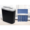 Shredder Qsmile P5 S610/ P-2/ 6 sheets 80g/m / 10L/ Grey Shredder Qsmile P5 S610/ P-2/ 6 sheets 80g/m / 10L/ Grey
