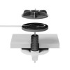 Потолочное подвесное крепление Logitech Rally Mic Pod microphones, white Потолочное подвесное крепление Logitech Rally Mic Pod microphones, white